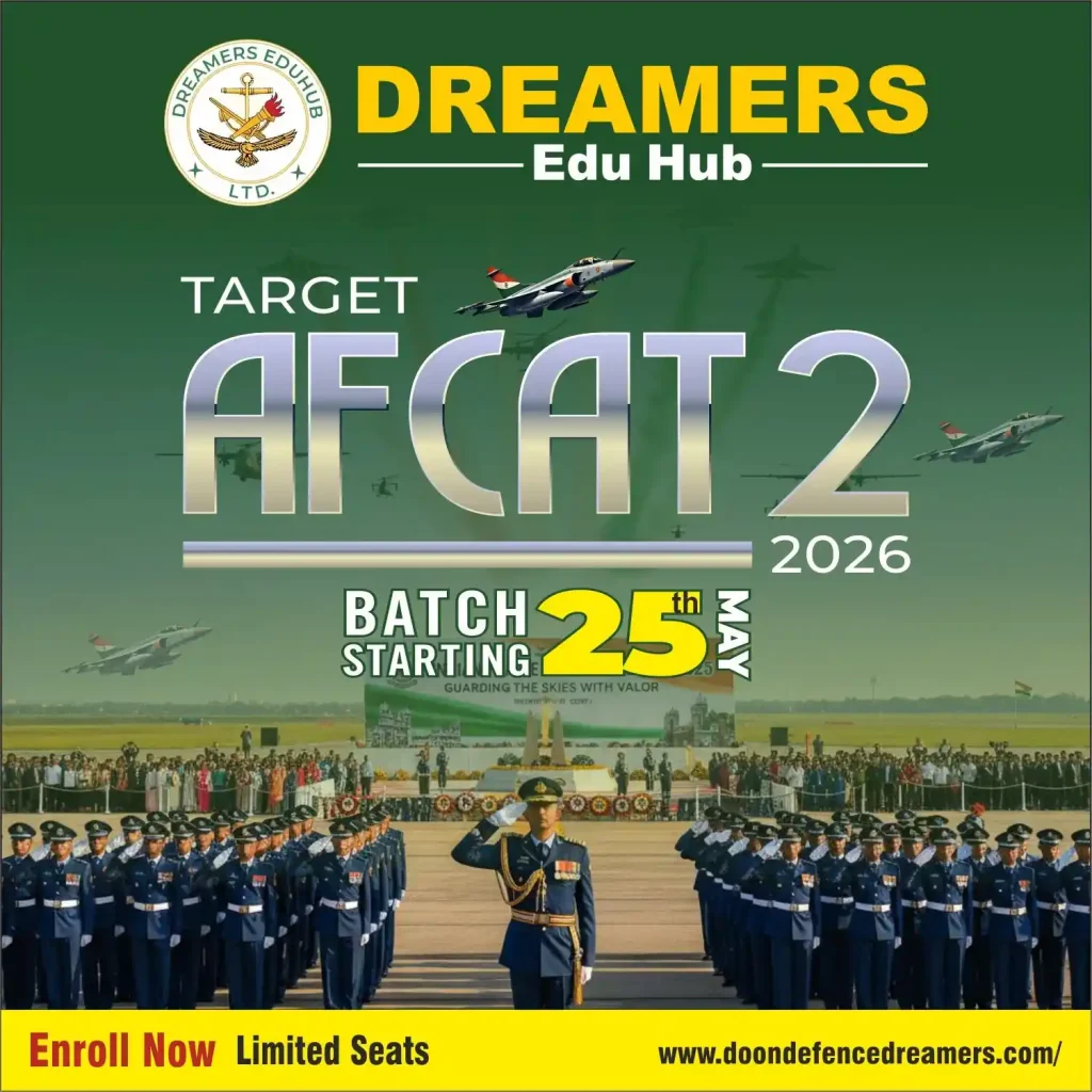 AFCAT 2 Batch at Doon Defence Dreamers