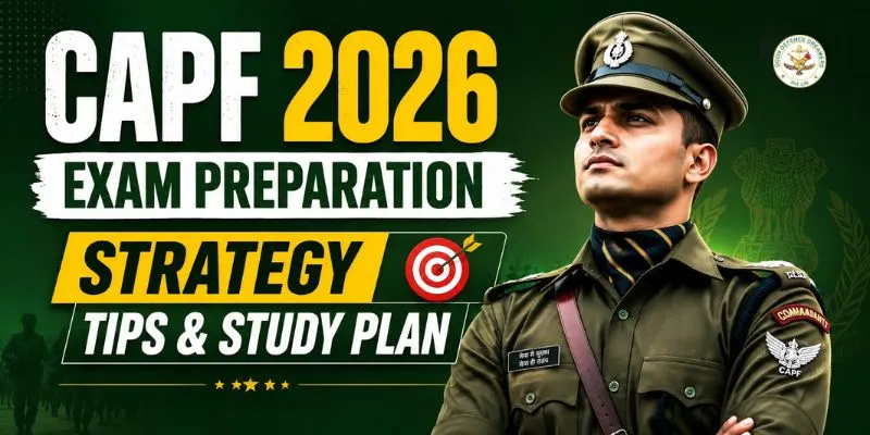 CAPF 2026 Exam Preparation Strategy, Tips & Study Plan