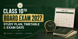 Class 10th Board Exam 2027 preparation