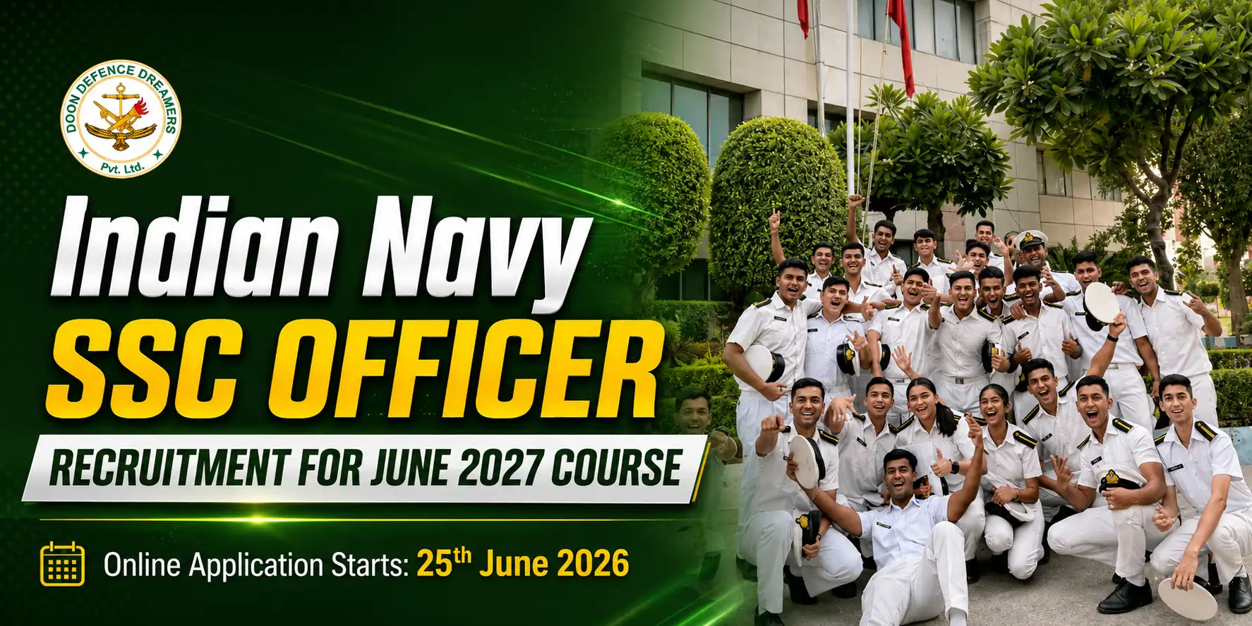 Indian Navy SSC Officer Recruitment for June 2027
