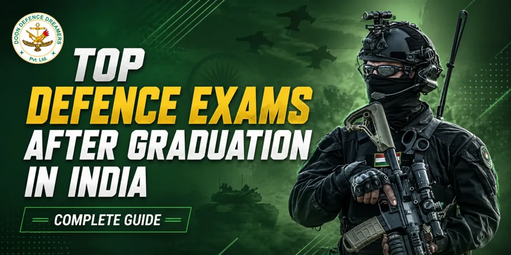 Top Defence Exams After Graduation in India