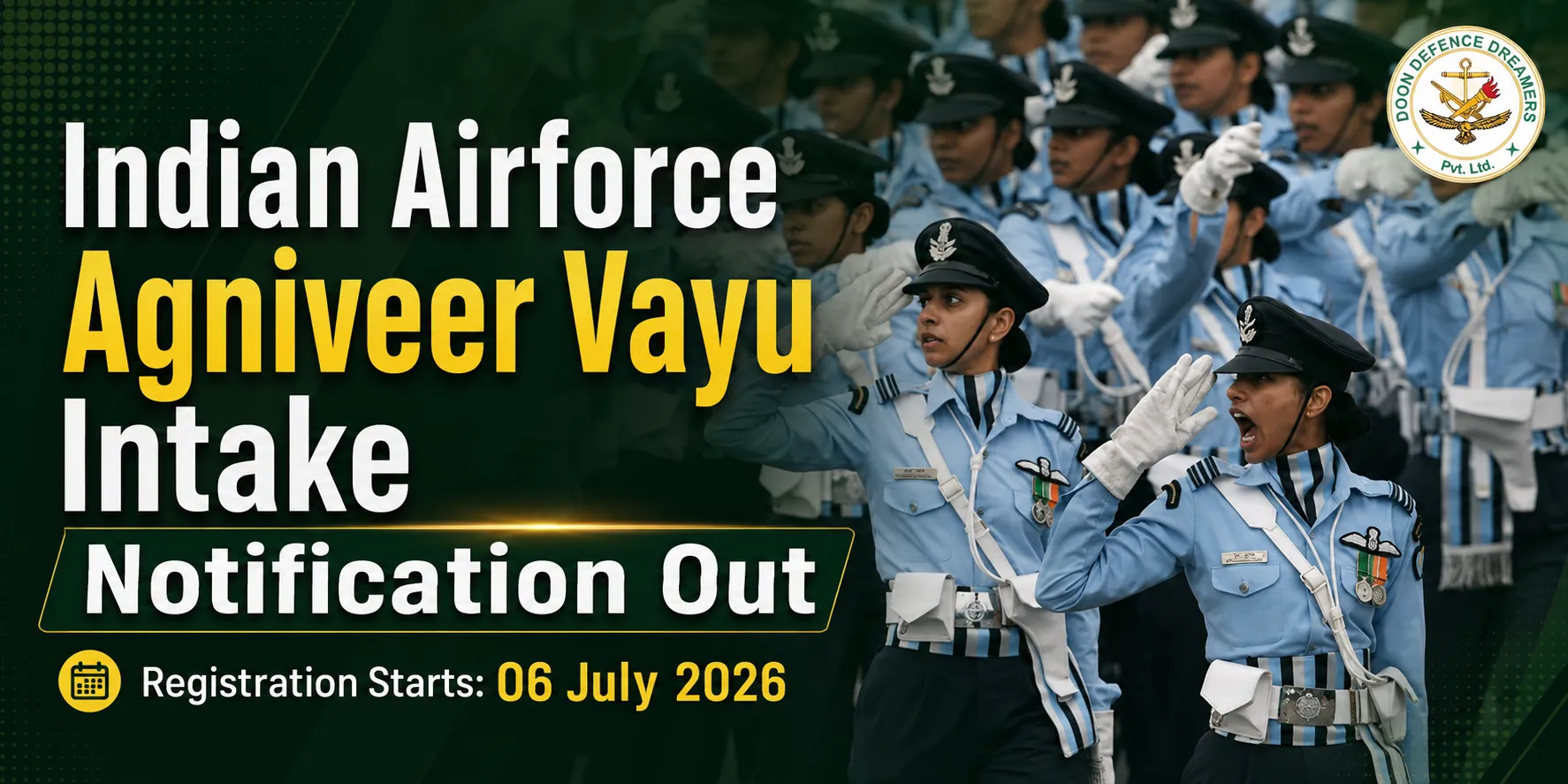 Indian Air Force Agniveer Vayu Intake Notification