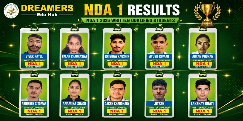 NDA 1 2026 Written Qualified Student from Doon Defence Dreamers