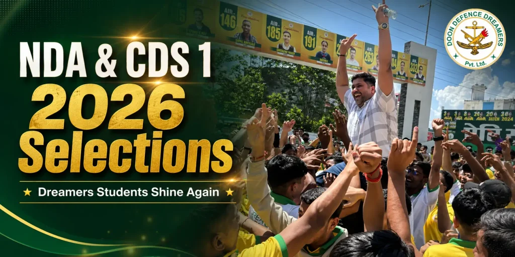 NDA & CDS 1 2026 Selections