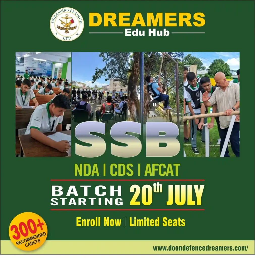SSB Batch Starting 20 July 2026