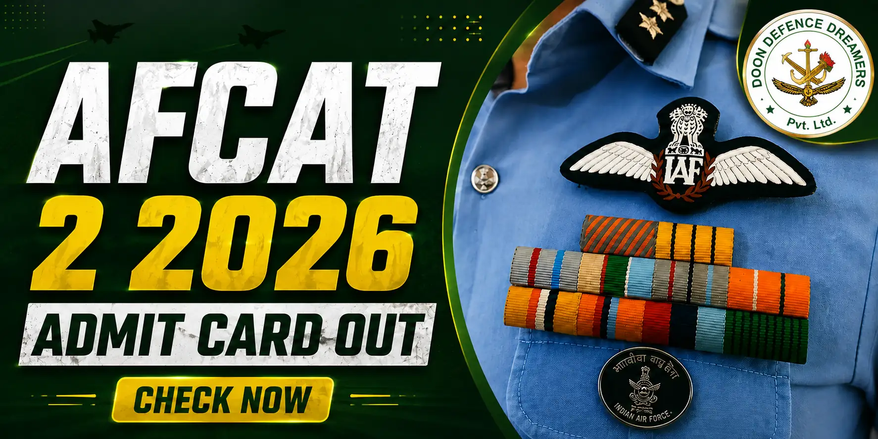 AFCAT 2 2026 Admit Card Out