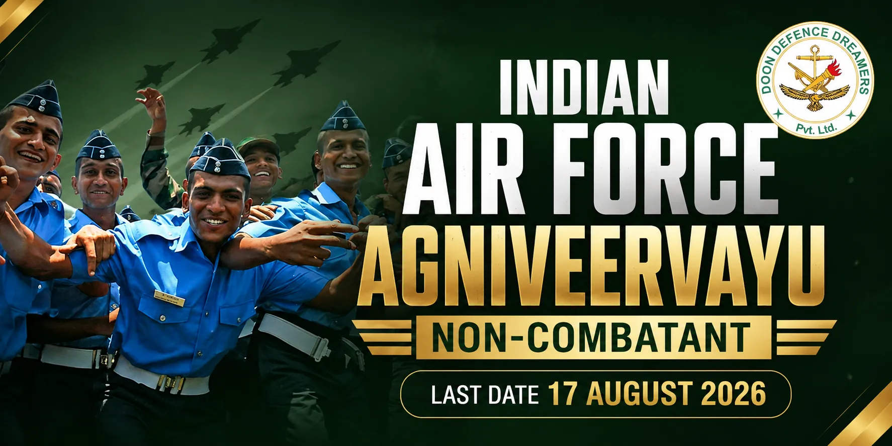 Indian Air Force Agniveervayu Non-Combatant