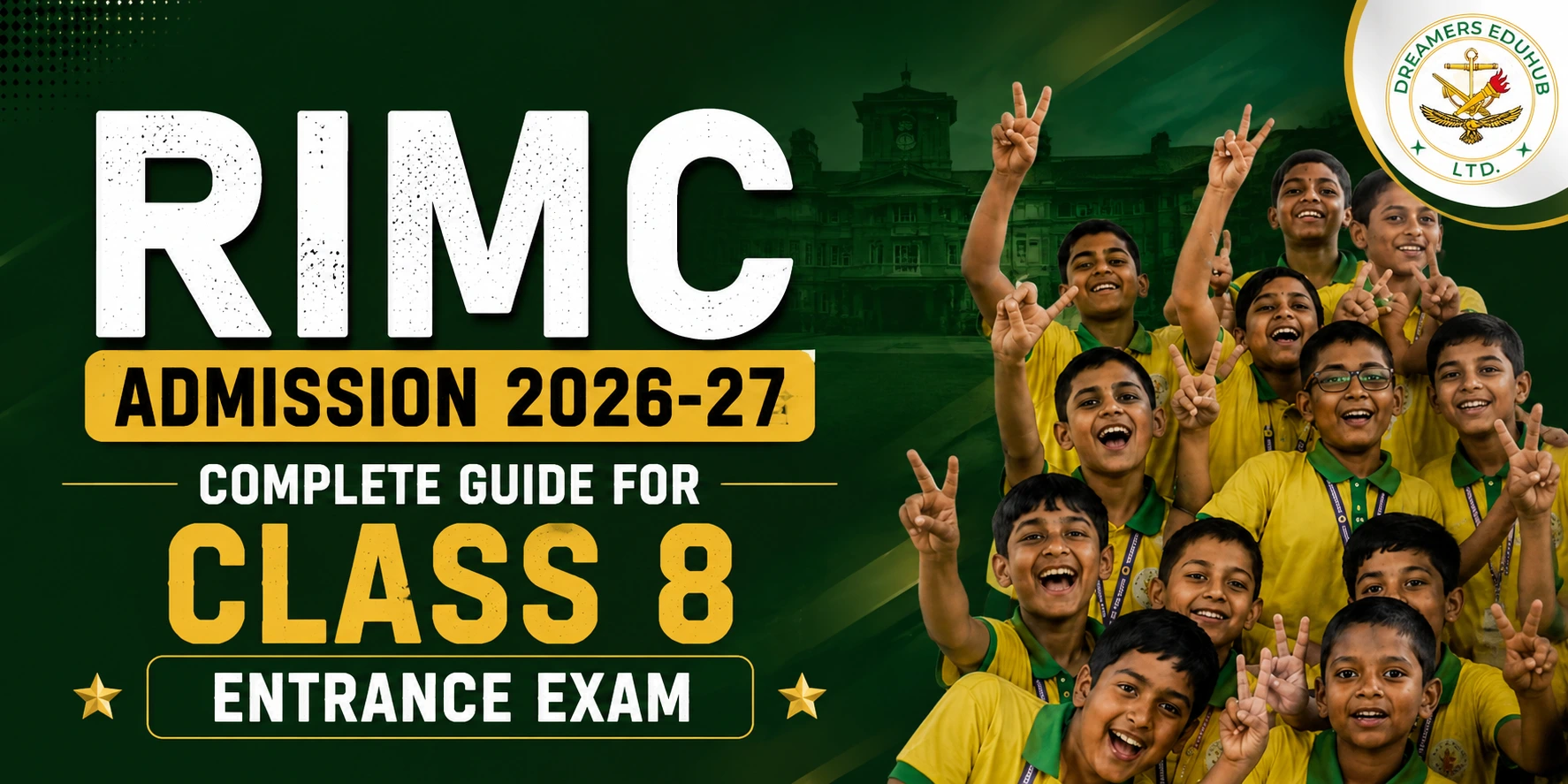 RIMC Admission 2026-27