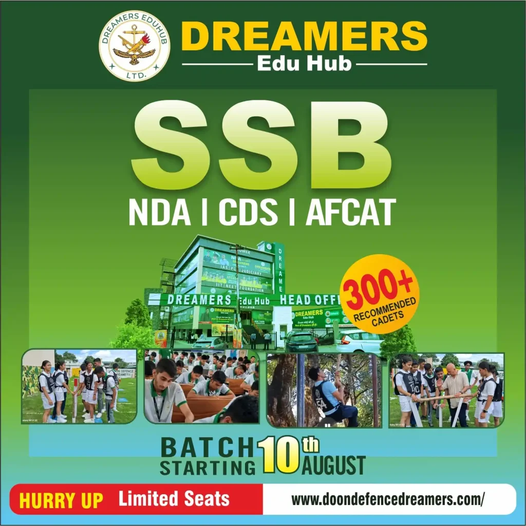 SSB Batch at Doon Defence Dreamers