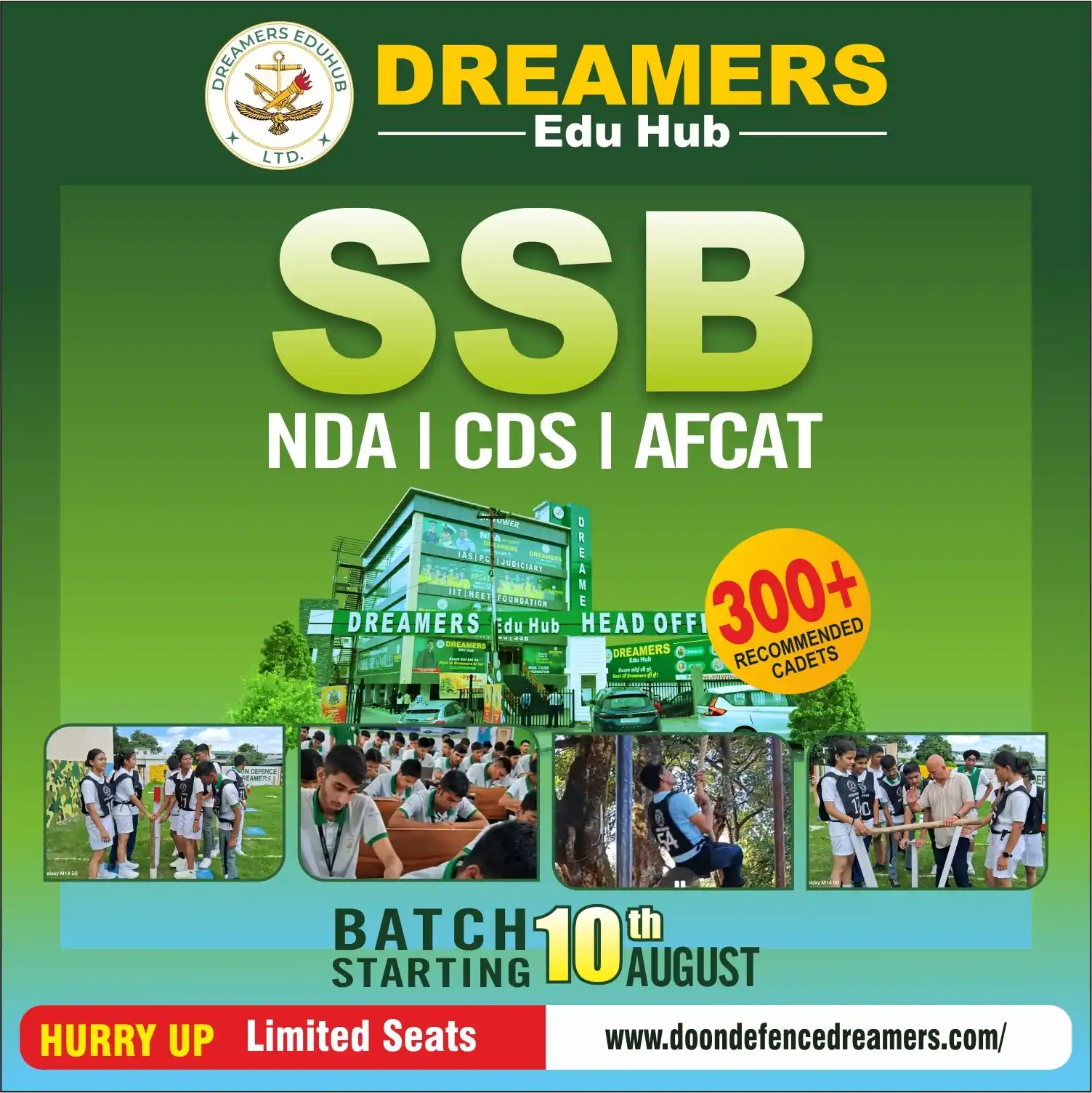 SSB Batch at Doon Defence Dreamers